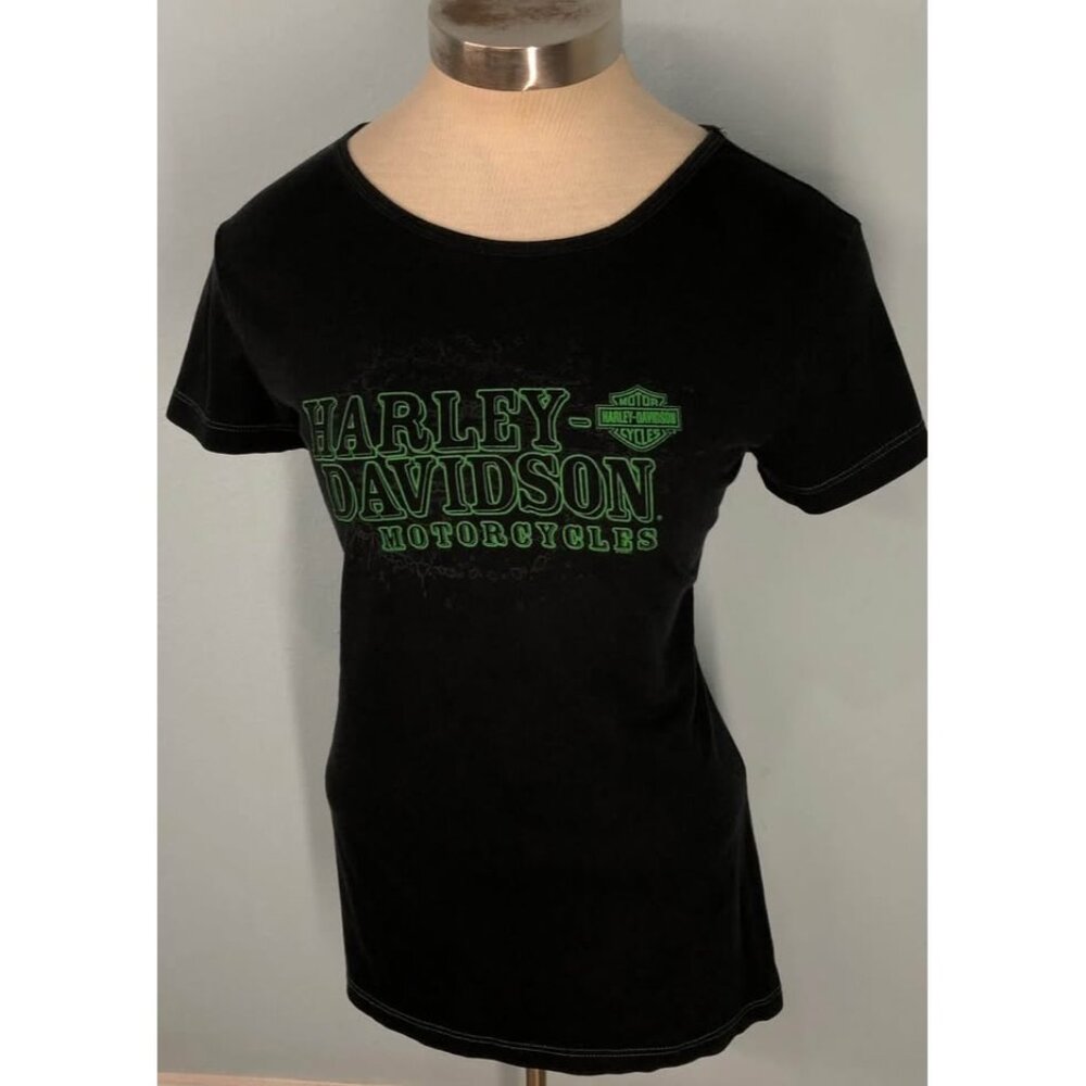 Harley Davidson T-shirt Small Women Elastic and Thick fabric OMAHA, NEBRASKA